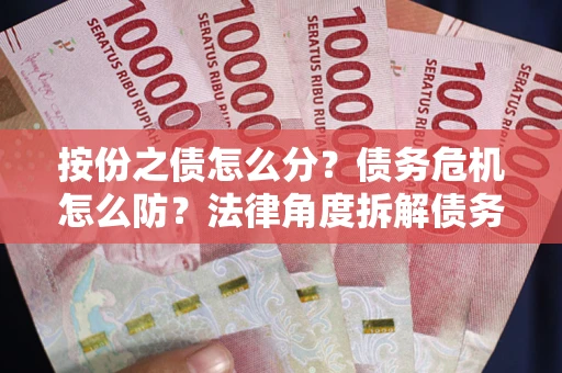 武汉按份之债怎么分？债务危机怎么防？法律角度拆解债务分配与风险自保指南