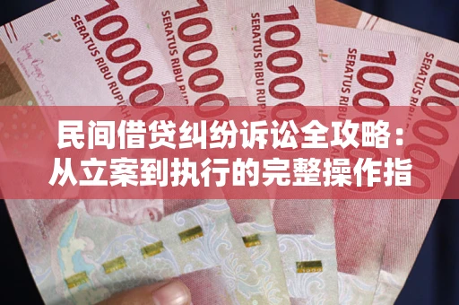 武汉民间借贷纠纷诉讼全攻略：从立案到执行的完整操作指南