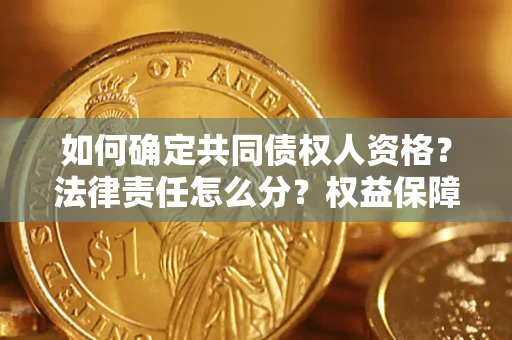 武汉如何确定共同债权人资格？法律责任怎么分？权益保障技巧揭秘！