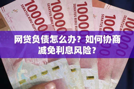 武汉网贷负债怎么办？如何协商减免利息风险？