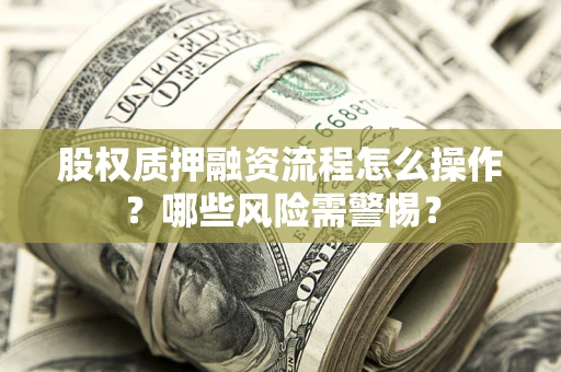 武汉股权质押融资流程怎么操作？哪些风险需警惕？