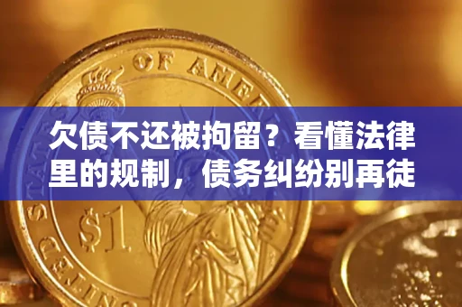 武汉欠债不还被拘留？看懂法律里的规制，债务纠纷别再徒劳奔波