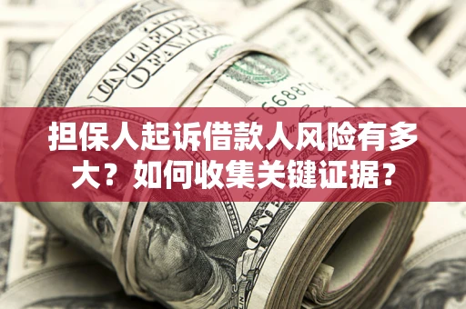 武汉担保人起诉借款人风险有多大？如何收集关键证据？