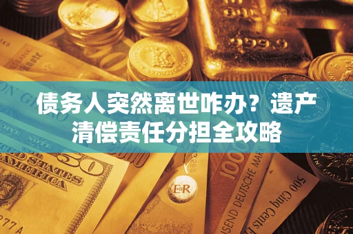 武汉债务人突然离世咋办？遗产清偿责任分担全攻略