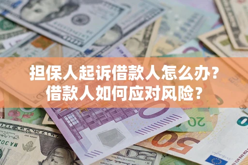 武汉担保人起诉借款人怎么办？借款人如何应对风险？